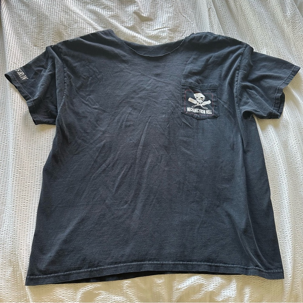 Men's Black Graphic T-Shirt